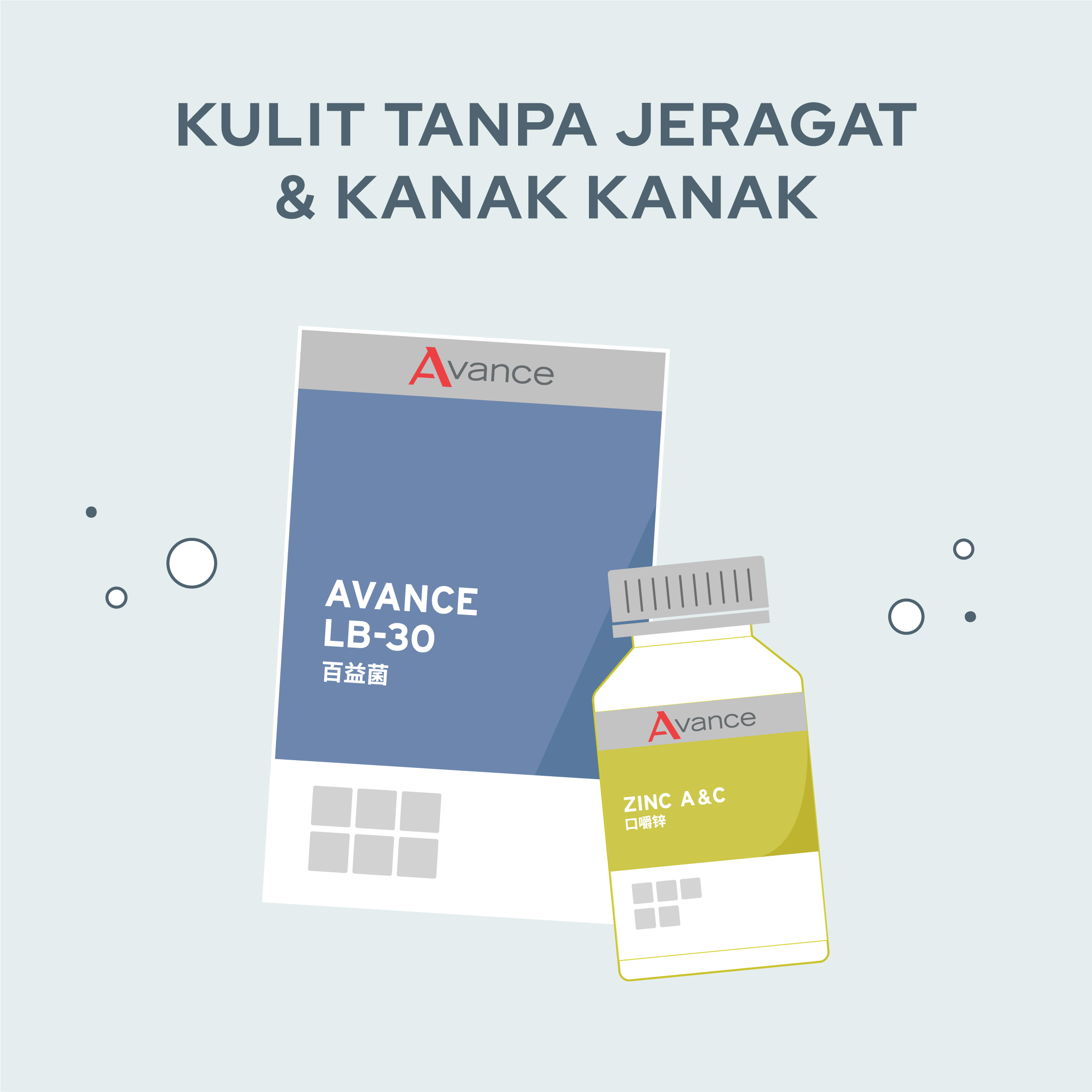 Pek Kulit Tanpa Jeragat & Pek Kanak-kanak